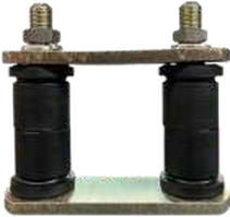 BALANCIN BUJE CAUCHO NISSAN FRONTIER D21 2.4/2.7 GASOLINA-DIESEL-MANUAL (4X2)(4X4) AÑO 1986-1998 / U